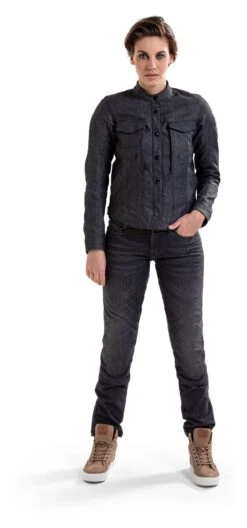 Logan Dames Overshirt 9 Logan Dames Overshirt -Motoraccessoires 002608 100 3 REV IT Logan Ladies Jas