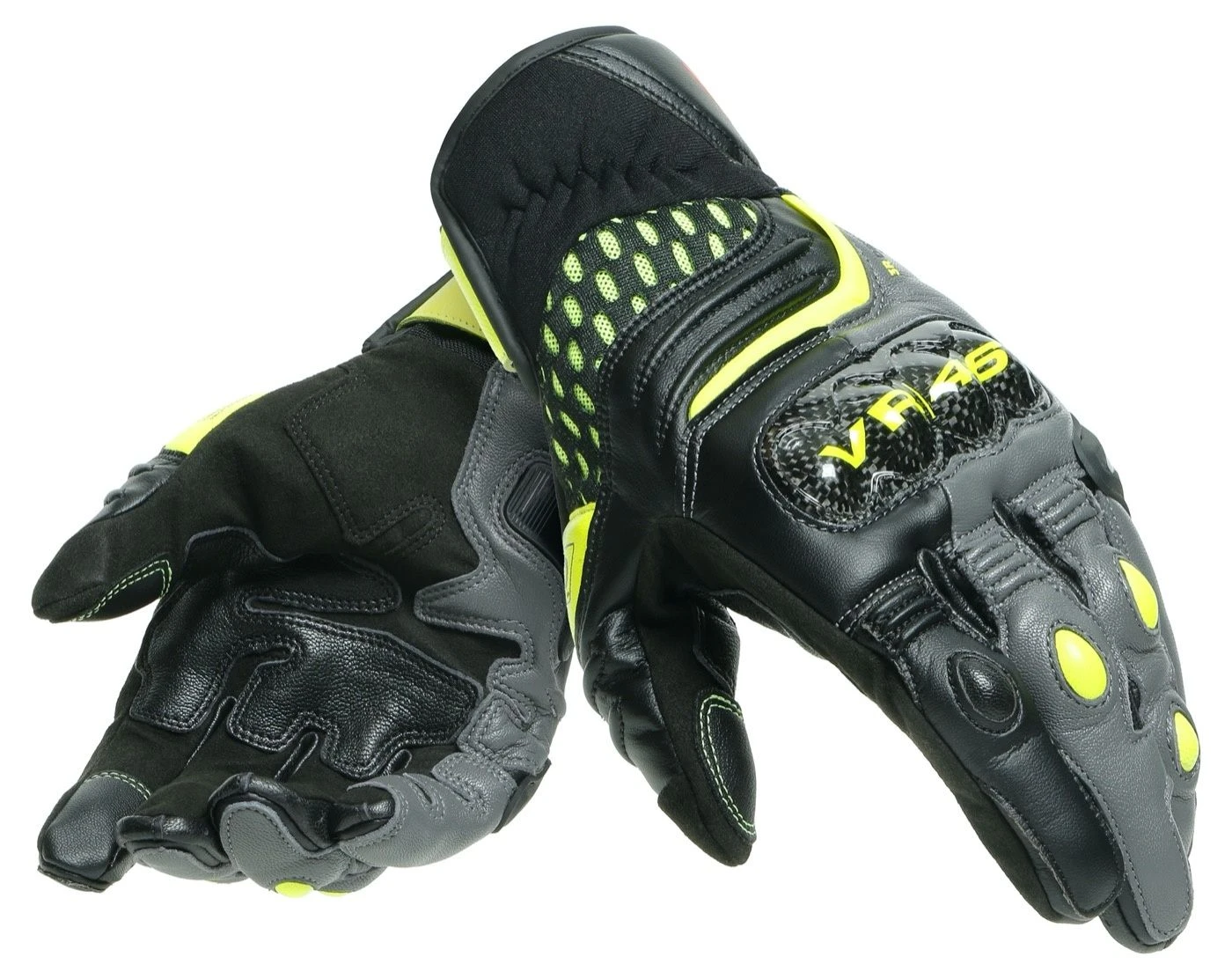 Dainese VR46 Sector Short Gloves 3 Dainese VR46 Sector Short Gloves