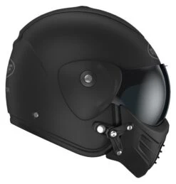 Roadster Iron Motorhelm -Motoraccessoires 027861 111 2 ROOF Roadster Iron Helmet matt black black
