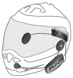 Richa U-COM 16 Twin Mesh Headset -Motoraccessoires 027955 000 3 Interphone UCOM16 Twin Bluetooth Headset