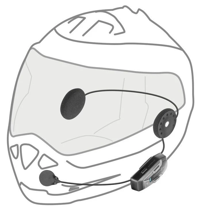 Richa U-COM 6R Bluetooth Headset 7 Richa U-COM 6R Bluetooth Headset - Afbeelding 5